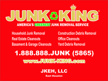 Logo for Junk King East Houston