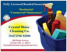 Crystal Shine Cleaning Company logo