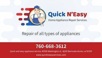 Quick n' Easy Appliance Service, Inc. logo