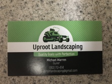 Uproot Landscaping logo