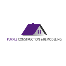 Purple Construction logo