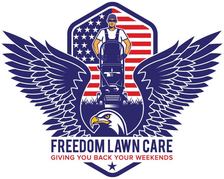 Logo for Freedom Lawn Care