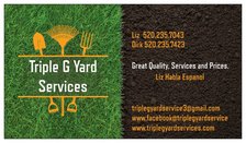 Logo for Triple G Yard Services