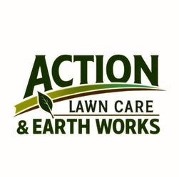 Action Lawn Care and Earthworks logo