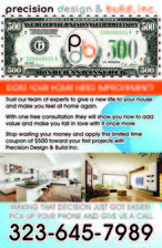 Logo for Precision Design & Build, Inc.