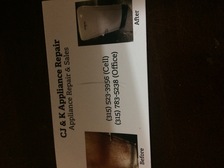 Avatar for CJ & K Appliance Repair