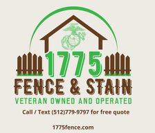 1775 Fence & Stain logo