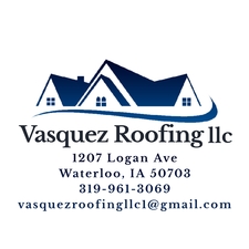 Vasquez Roofing logo