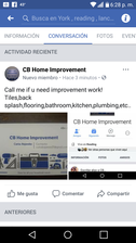 CB Home Improvement logo