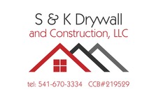 S & K Drywall and Construction, LLC - Home  Facebook logo
