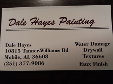 Logo for Dale Hayes Painting