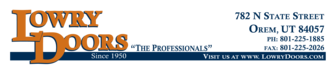 Lowry Overhead Doors, Inc. logo