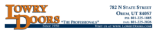 Lowry Overhead Doors, Inc. logo