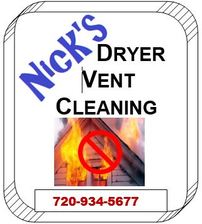 Nick's Dryer Vent Cleaning logo