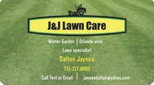 Logo for J&J Lawn Care