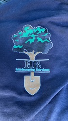 HR Landscaping logo