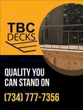 Logo for TBC Decks, LLC