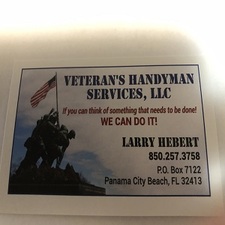 Logo for Veterans Handyman Services