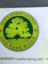 M&M Landscaping & Tree Work logo