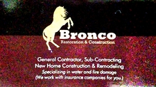 Avatar for Bronco Restoration & Construction, LLC