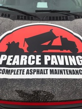 Logo for Pearce Paving