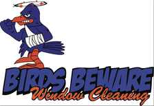 Birds Beware Window Cleaning logo
