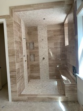 Logo for PL Tile Work