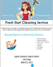 Logo for Fresh Start Cleaning Services