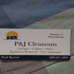 P&J Cleanouts logo