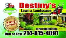Destiny Lawn and Landscaping Services logo