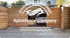 Logo for Aplusfencing Company