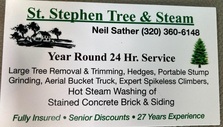 Logo for St. Stephen Tree & Steam