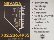 Nevada Maintenance and General Repairs logo