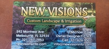 Logo for New Visions Landscaping Nursery