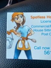 Spotless Housekeeping Services logo