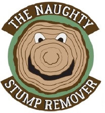 The Naughty Stump Remover logo