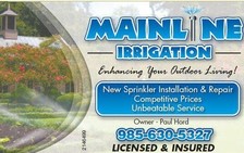 Logo for MainLine Irrigation