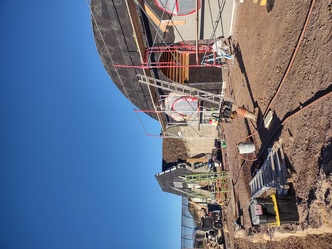 Pueblo West Stucco and Stone logo