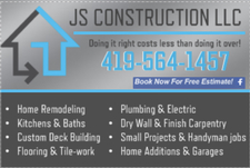JS Construction logo