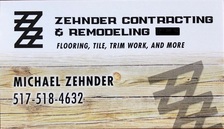 Zehnder Contracting & Remodeling logo