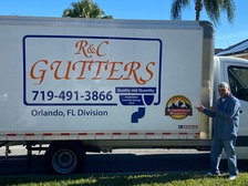 R&C Gutters logo
