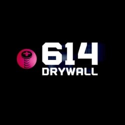 614 Drywall logo