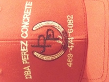Logo for Rafael Perez Concrete