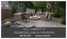 All About U Remodeling & Pavers logo