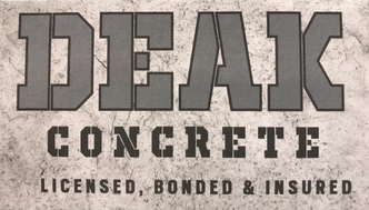 Deak Concrete logo