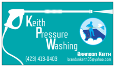 Logo for Keith Pressure Washing Plus