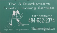 The 3 Dustketeers Family Cleaning Service, LLC logo