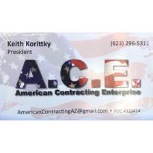 American Contracting Enterprise Inc. (ACE) logo