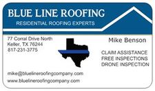 Blue Line Roofing - Facebook logo