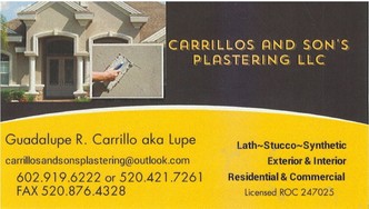 Carrillo's and Son's Plastering, LLC logo